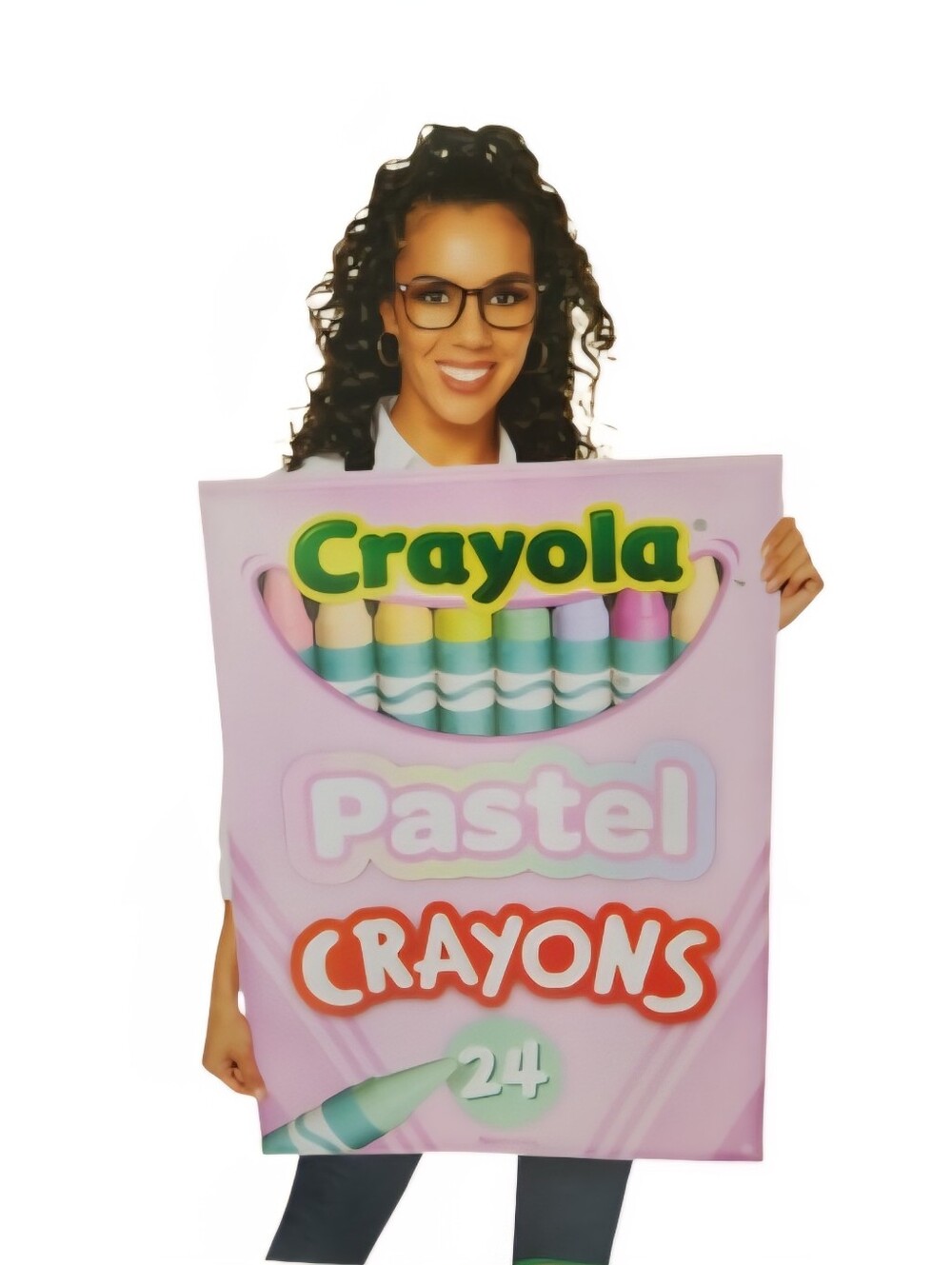 Quik Change Pastel Crayola Crayons  Effortless Adult Halloween Costume